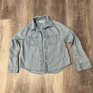 Cat & Jack Blue Denim Shirt